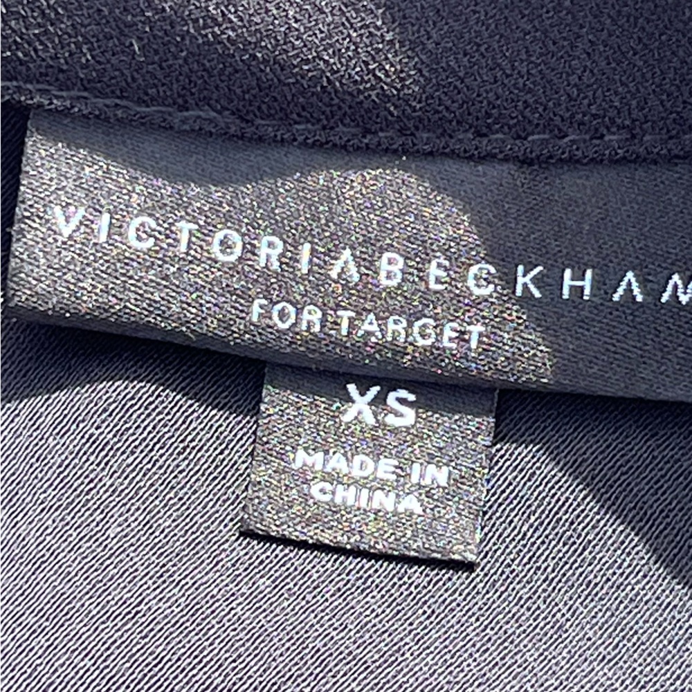 Victoria Beckham for Target Black Collared Bunny Shift Dress Size XS NWT - Picture 9 of 11